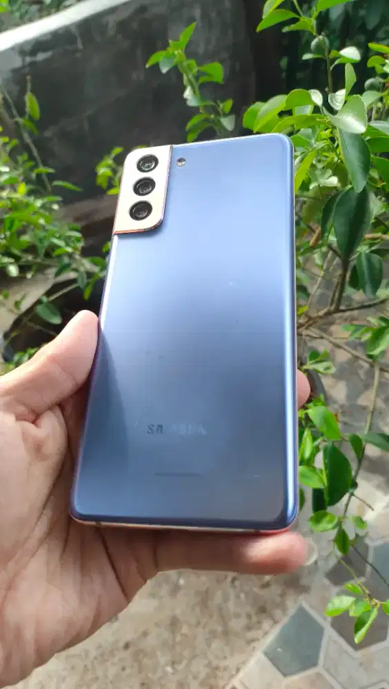 Dijual Murah bsa TT Samsung Galaxy S21+ 5G 8/128GB Normal Mulus Orian