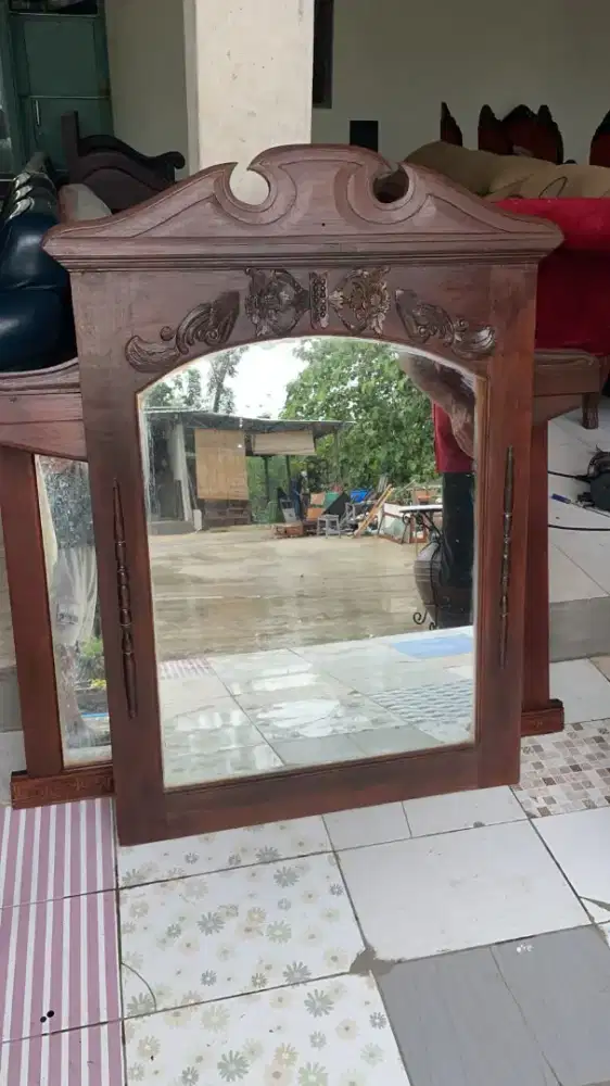 Pigura Kaca Jumbo Model Antik