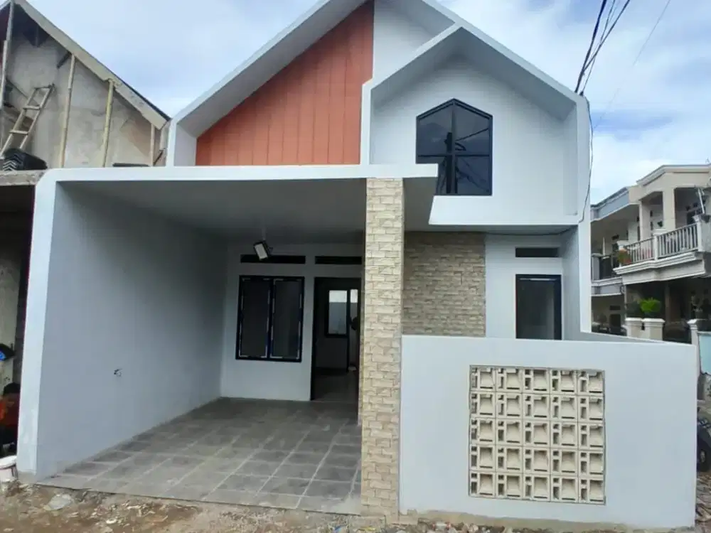 Rumah cluster termurah di jatiwarna kota bekasi bebas banjir