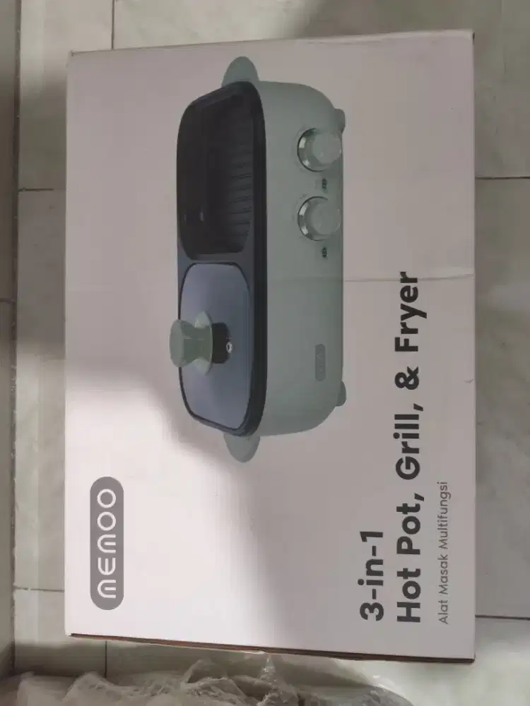 Hotpot grill merk memoo