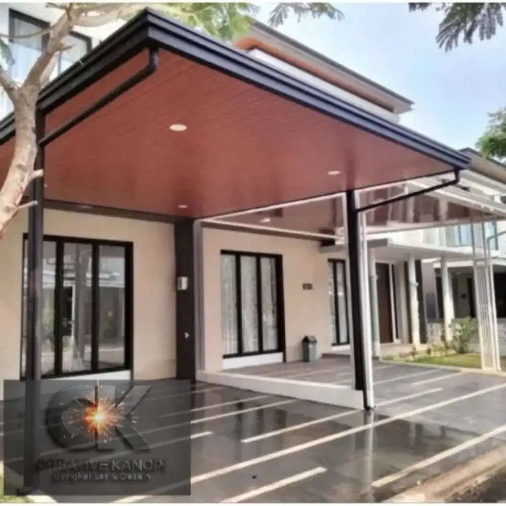 0006 kanopi plus plafon PVC laminated