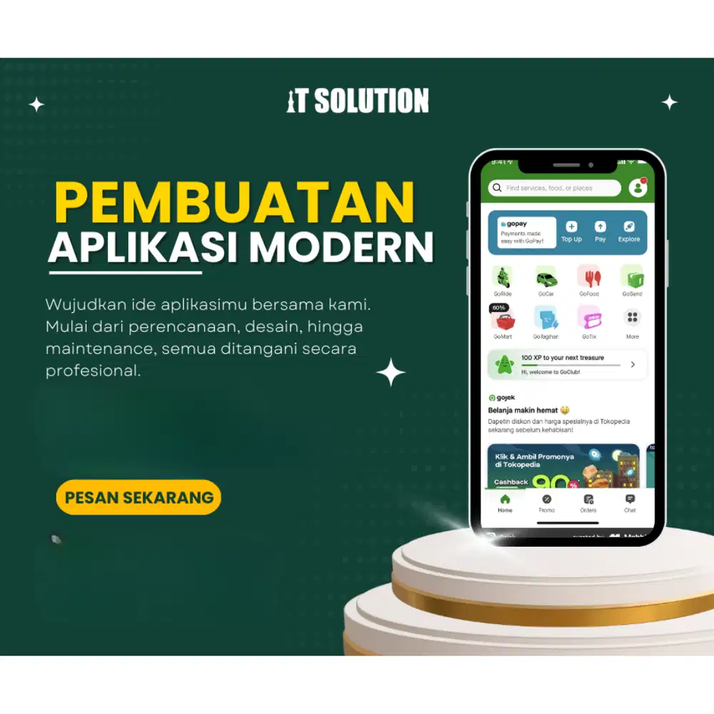 Layanan Aplikasi Profesional Untuk Mendukung Aktivitas Usaha