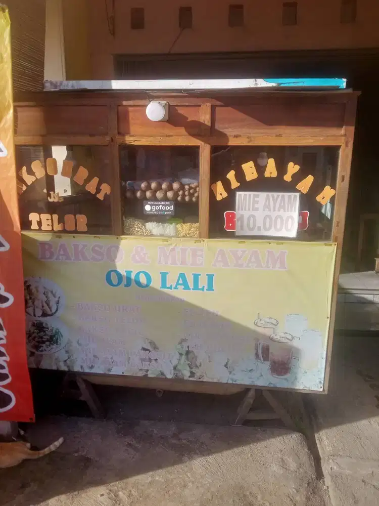 Set perlengkapan usaha mie,bakso,es t