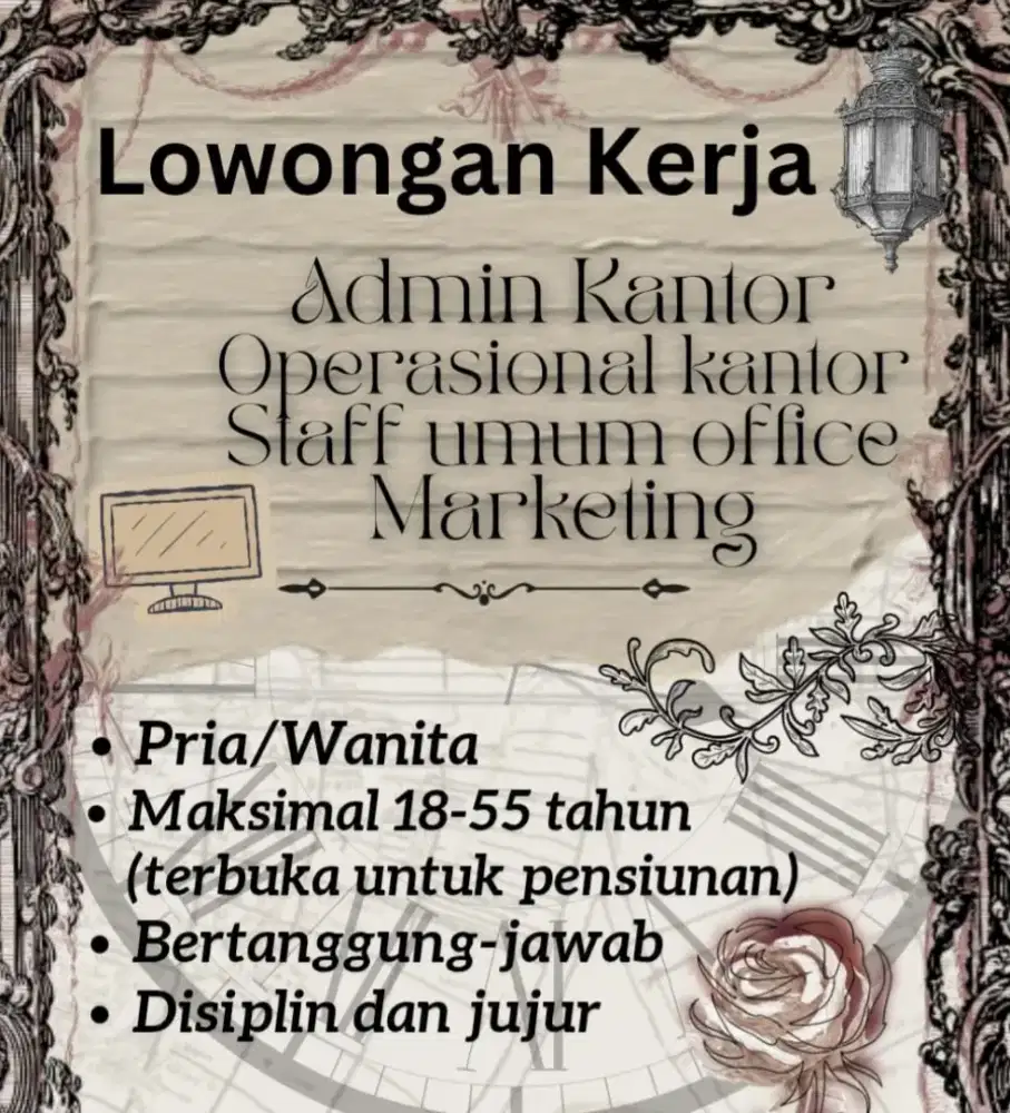 Lowongan pekerjaan