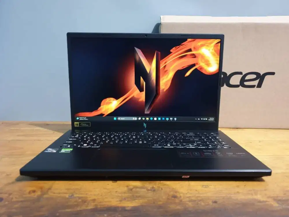 Nitro V15-41 Ryzen 5 6600H 8/512GB RTX 3050 6GB FHD 165Hz Garansi