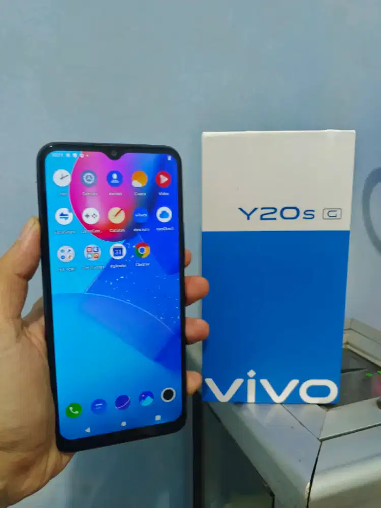 Vivo Y20s Ram 8/256 Fullset Mulus