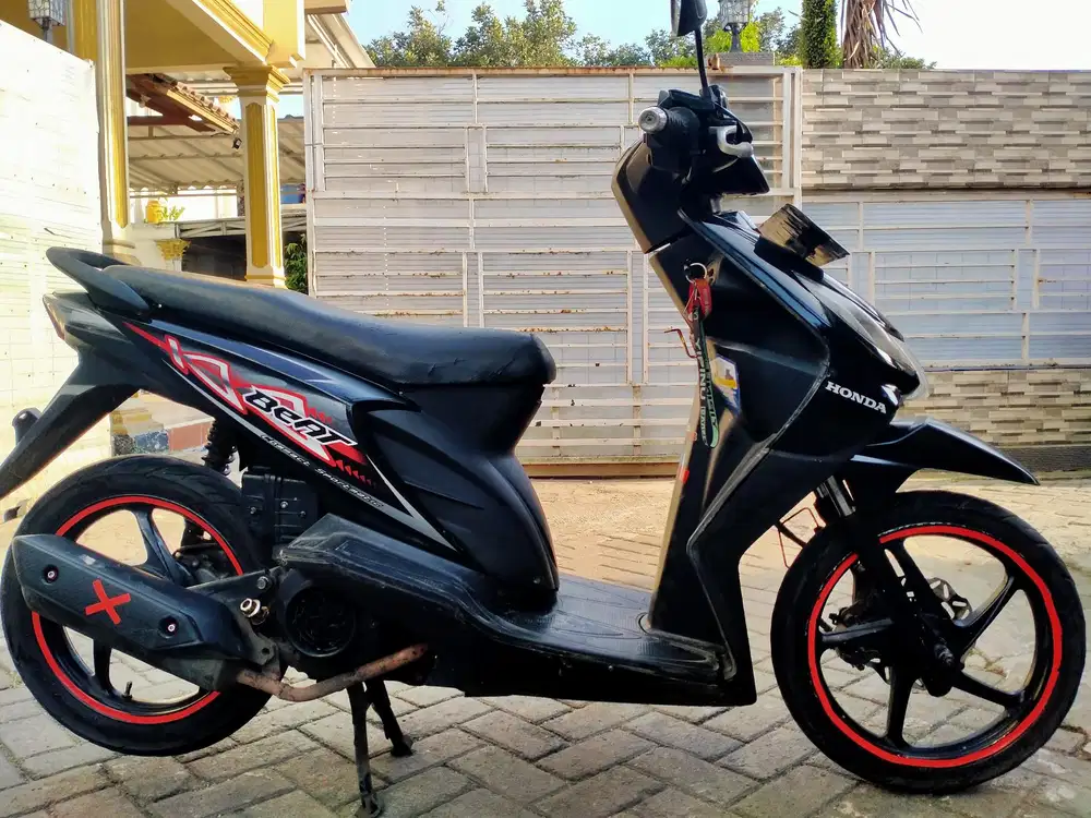 Honda Beat lengkap motor sehat walafiat keterangan detail dibawah