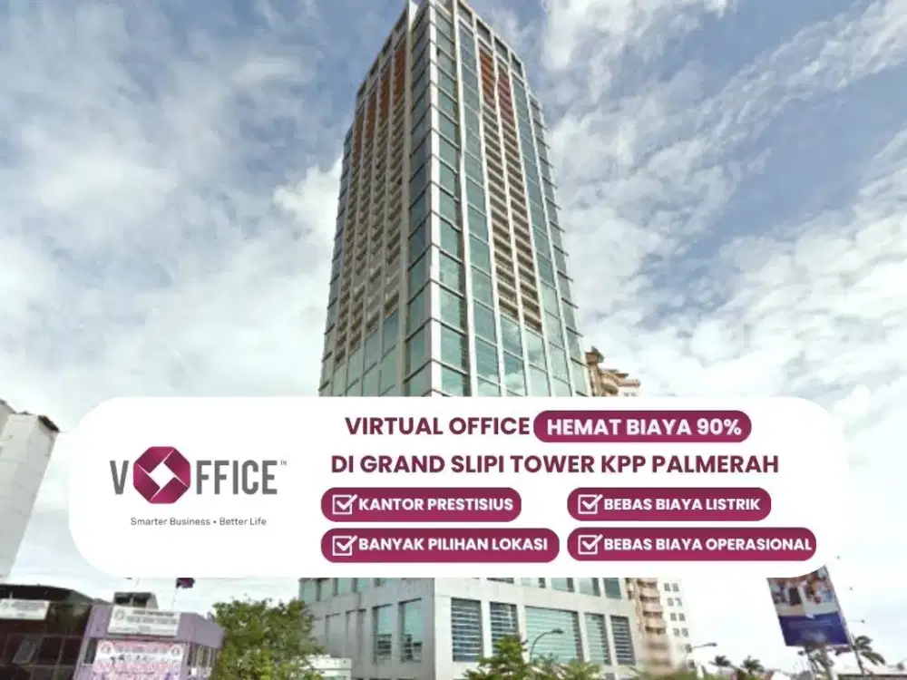SEWA VIRTUAL OFFICE TAHUNAN AREA SLIPI JAKARTA BARAT
