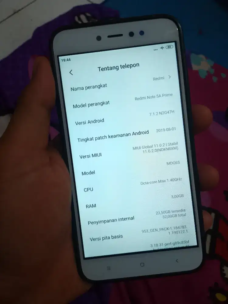 Xiaomi Note5a Prime 3/32gb