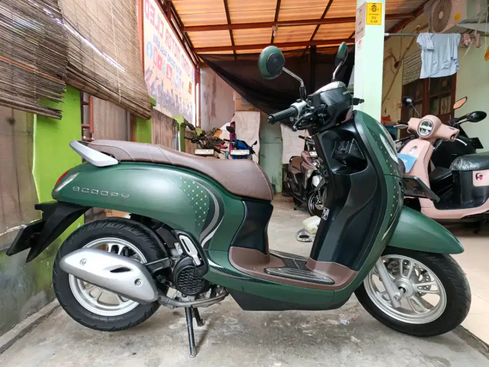 PJK OF HONDA SCOOPY PRESTIGE 2024 MULUS BS TT 2023 DI CILEDUG HRGA PAS