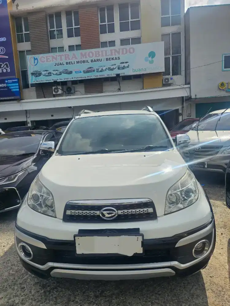 Terios TX wild Adventure 1.5 MT 2014 putih istimewa dp 22