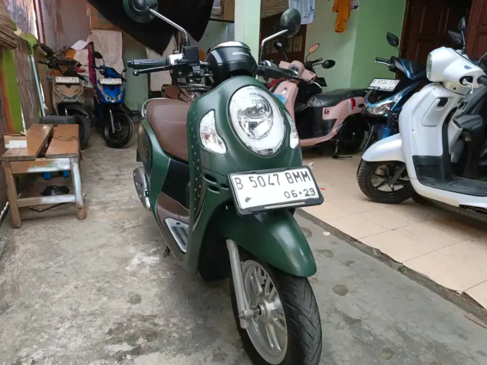 PJK OF HONDA SCOOPY PRESTIGE 2024 MULUS BS TT 2023 DI CILEDUG HRGA PAS