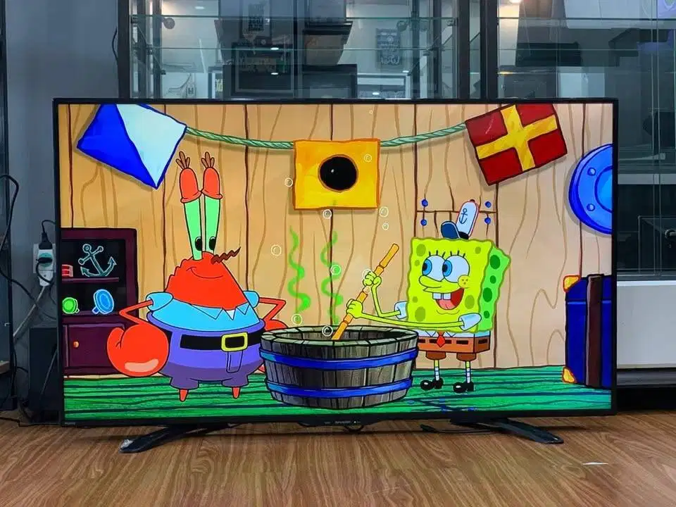 TV LED Sharp Aquos 50Inch Digital Tv Smart Bisa Youtube jernih Normal