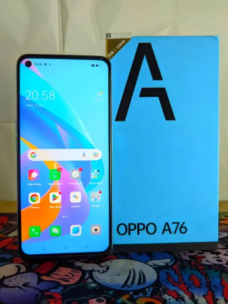 OPPO A76 ORI 6/128 BU