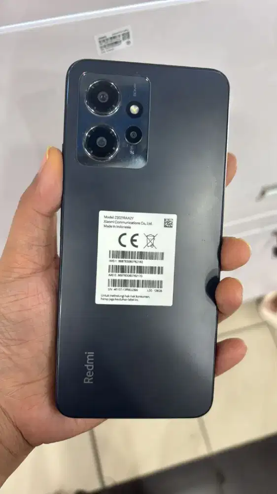 Jual cepat handphone redmi not 12 4/128