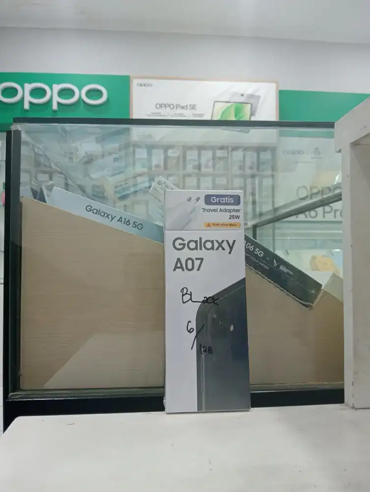 SAMSUNG A07 6/128 NEW MURAH QR GADGET