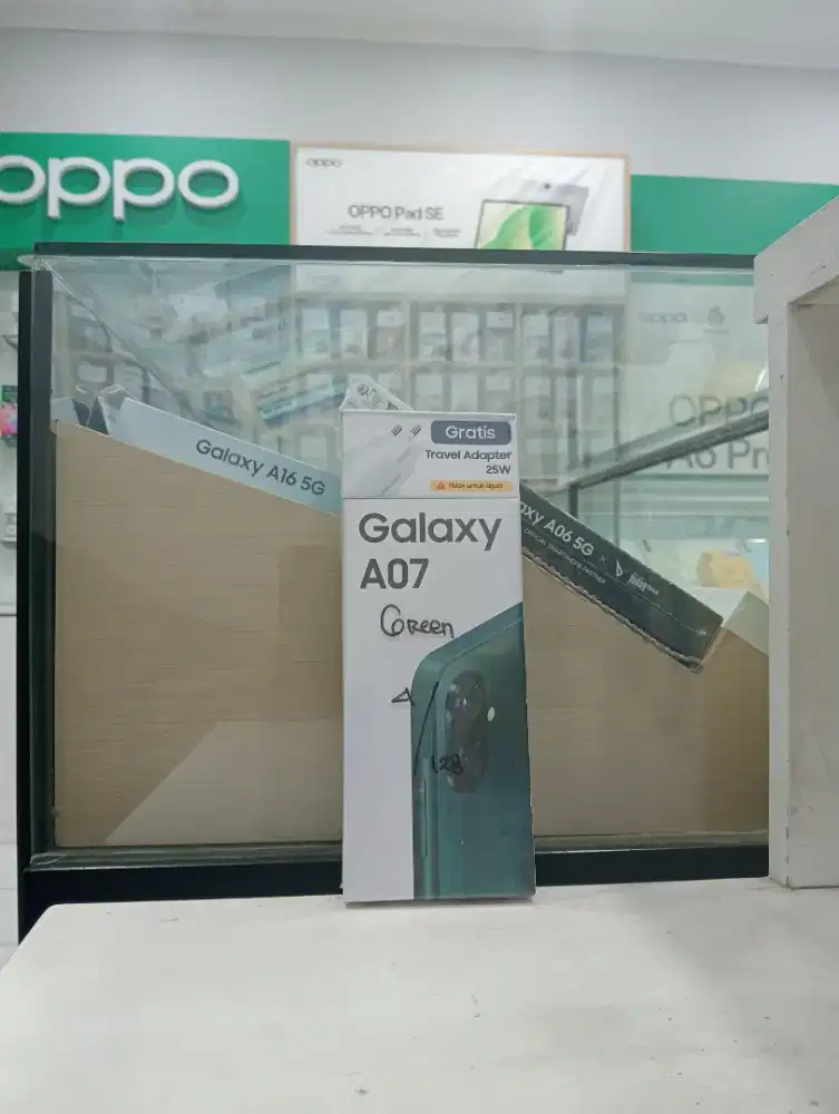 SAMSUNG A07 4/128 NEW MURAH QR GADGET