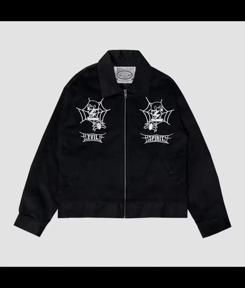 EVILSPIRIT JACKET CORDUROY - NEXA BLACK UNISEX