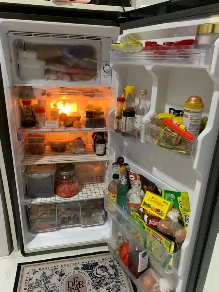 SHARP KULKAS 1 PINTU SJ-X185MG-GB