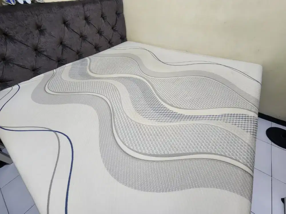 Springbed Therapedic + Dipan Fullset uk 200*200 cm