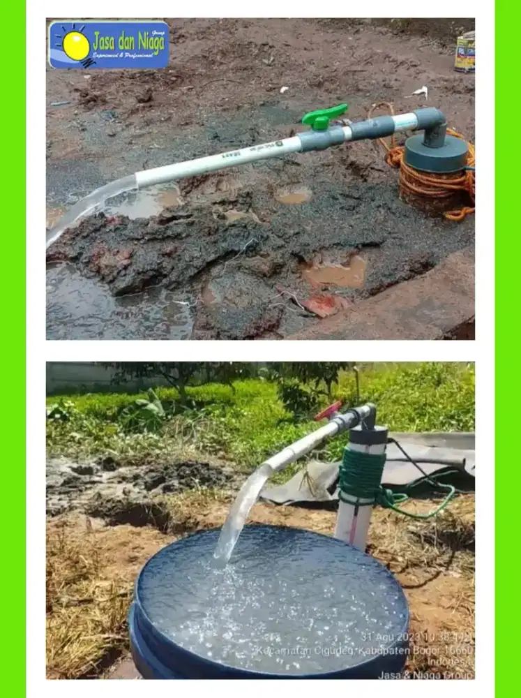 Tukang Bor Sumur Berpengalaman