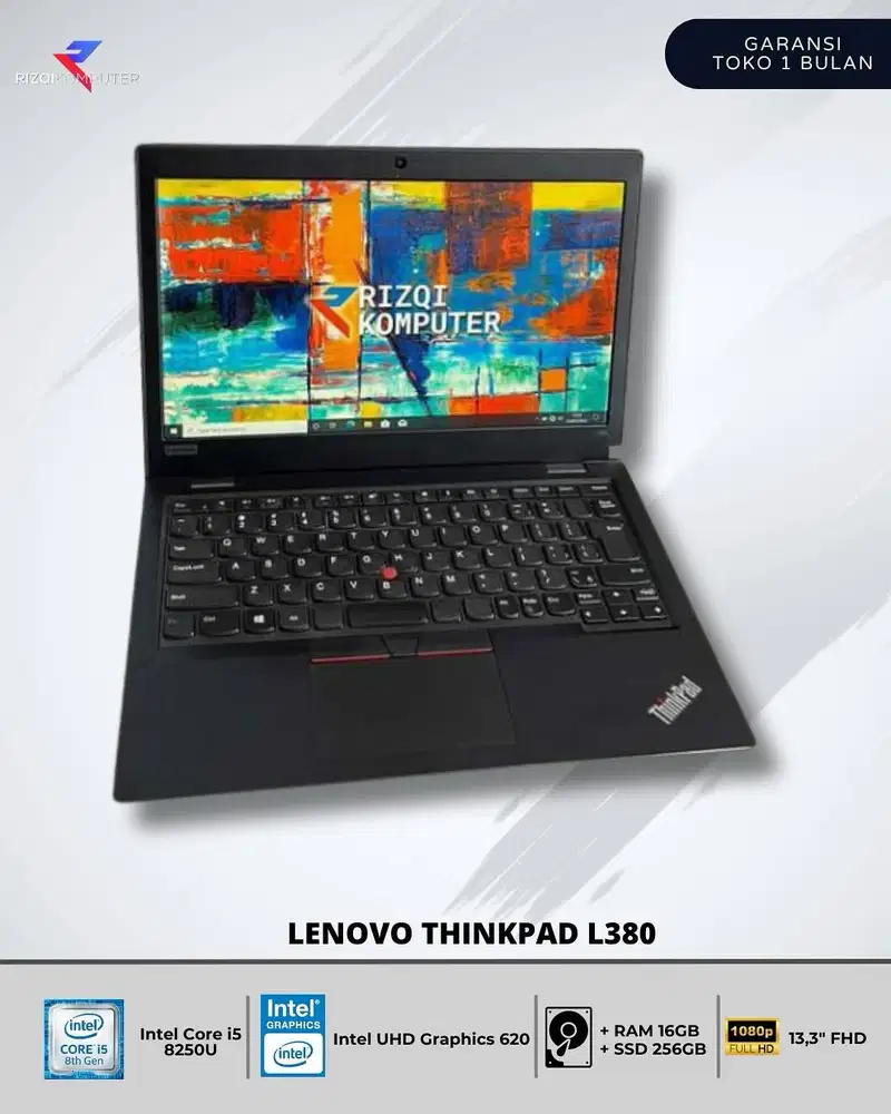 Lenovo Thinkpad L380 Intel Core i5-8250U Ram 16GB SSD 256GB