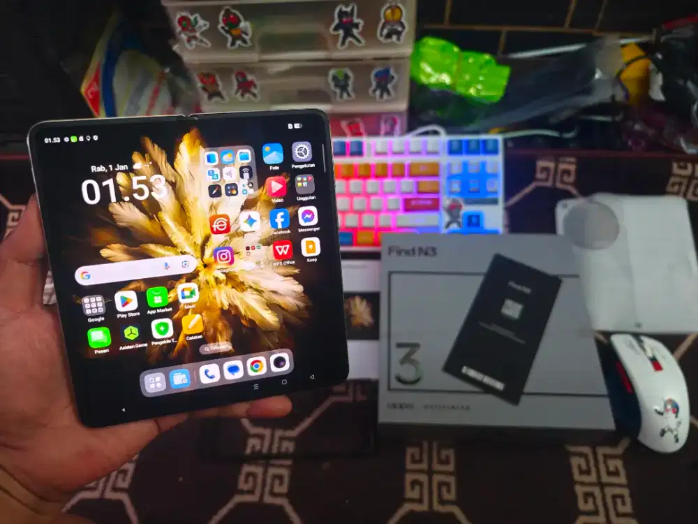 Oppo N3 Fold 5G 16/256Gb Normal Bisa Tuker Tambah