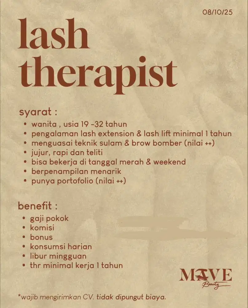 LASH & NAIL THERAPIST