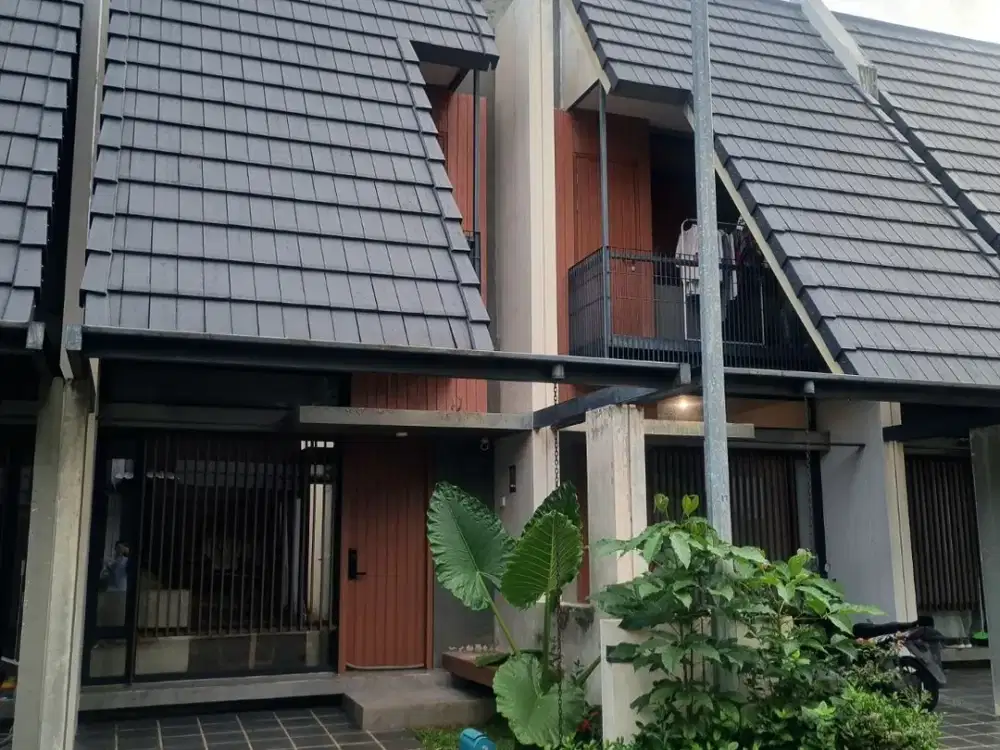Only 1 Unit! Rumah Furnished Siap Huni Di Fleekhauz Greenwich Park Bsd City