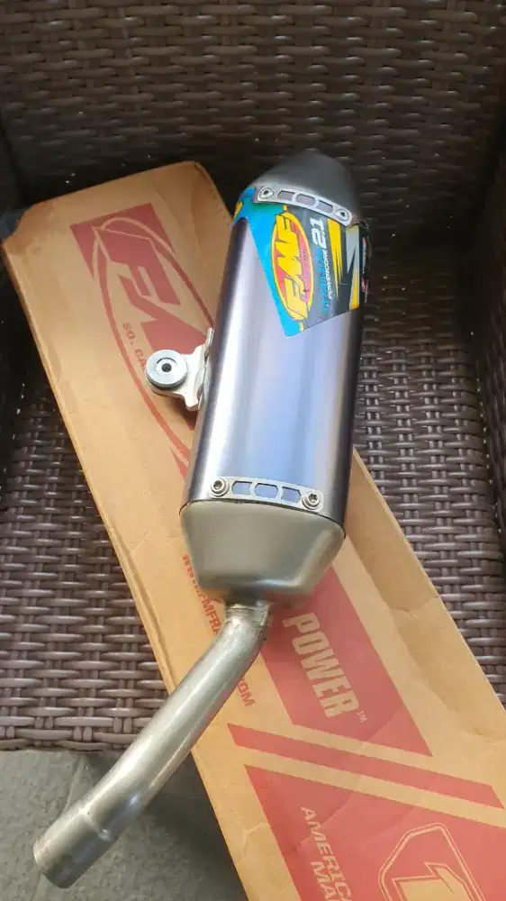 FMF Powercore 2.1 Titanium Yamaha YZ 125 125X Trail MC 2 Tak Ts 125