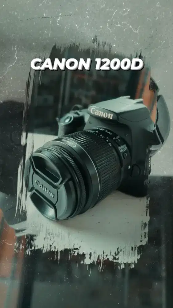 Kamera DSLR CANON 1200D KIT BONUS MEMORY