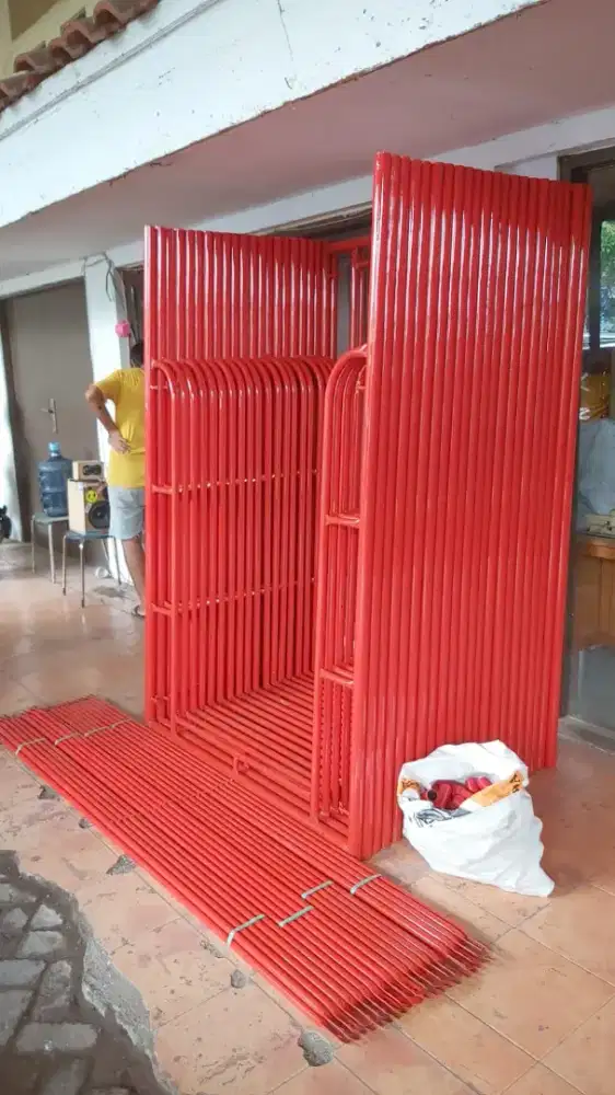 Scaffolding dan aksesoris lengkap