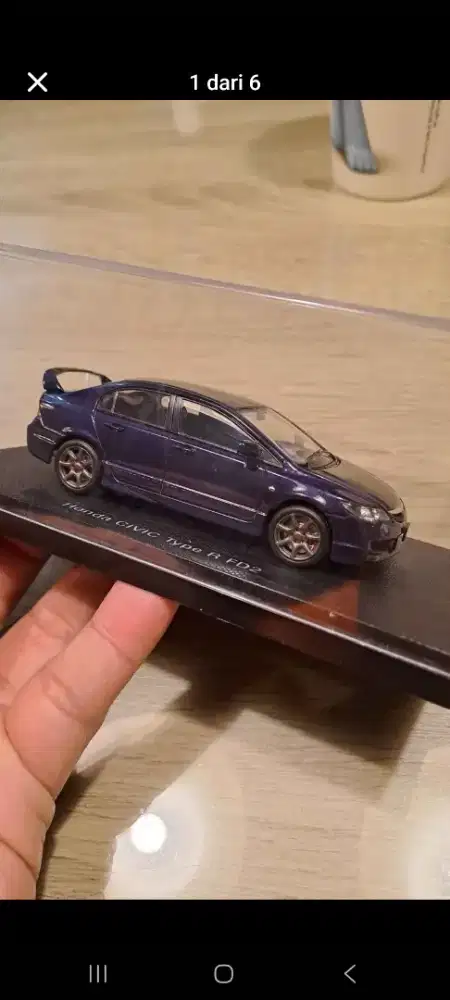 Diecast Honda Civic Type R FD2