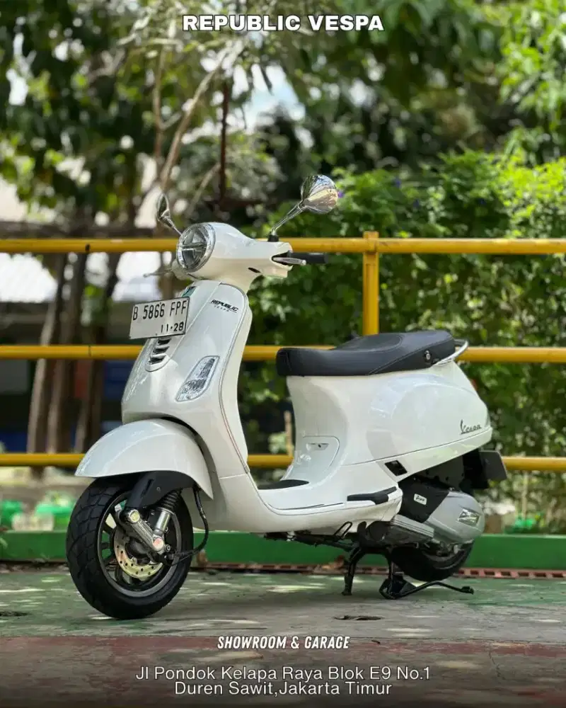 DIJUAL PIAGGIO VESPA LX 125 IGET LED TH 2023 PERFECT CONDITION