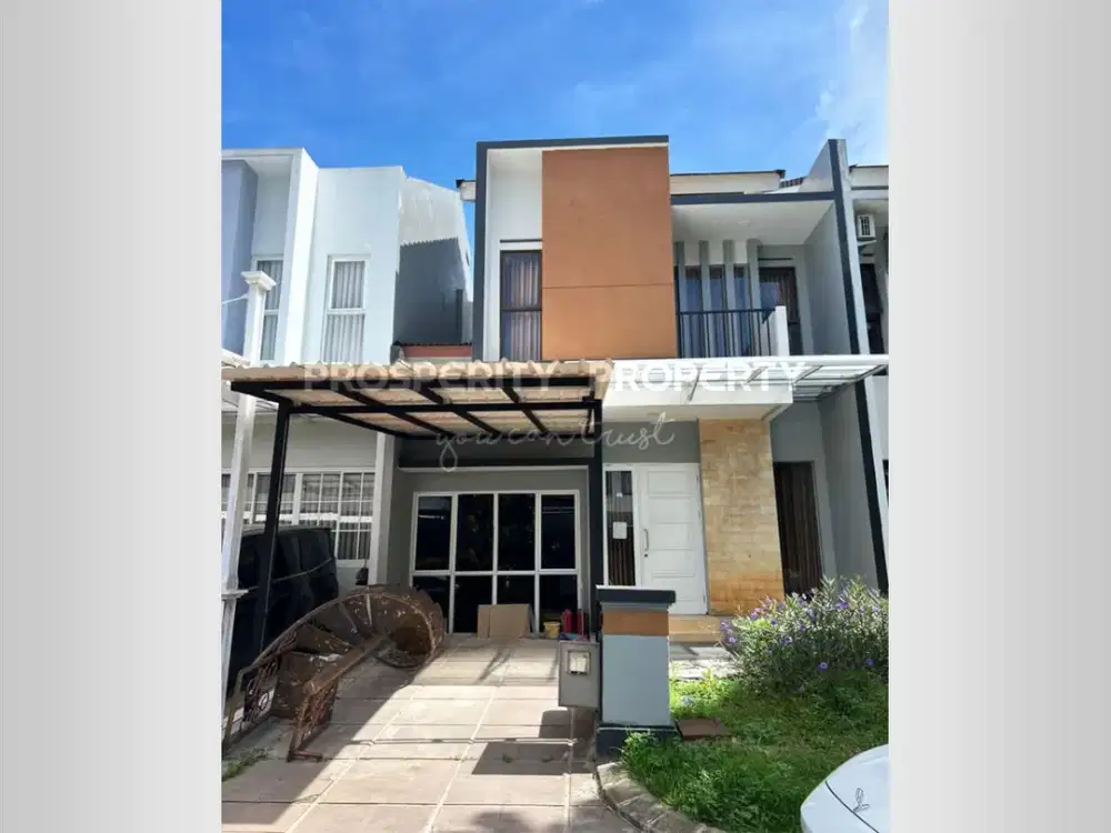 Rumah Dekat Kampus UMN Cluster Newton by Summarecon Kawasan Scientia Gading Serpong Tangerang Sertifikat sudah SHM Luas Tanah 126