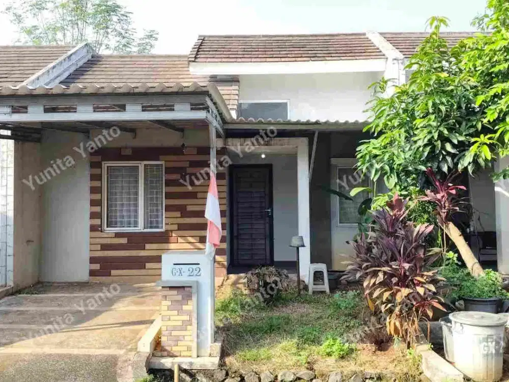 Rumah baru renovasi dengan lingkungan asri