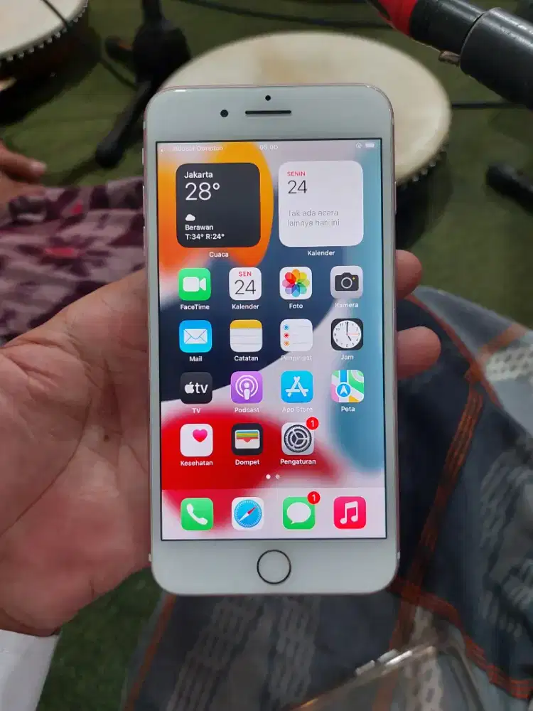 Iphone 7 Plus 128 Ex inter Fullset no kabel data