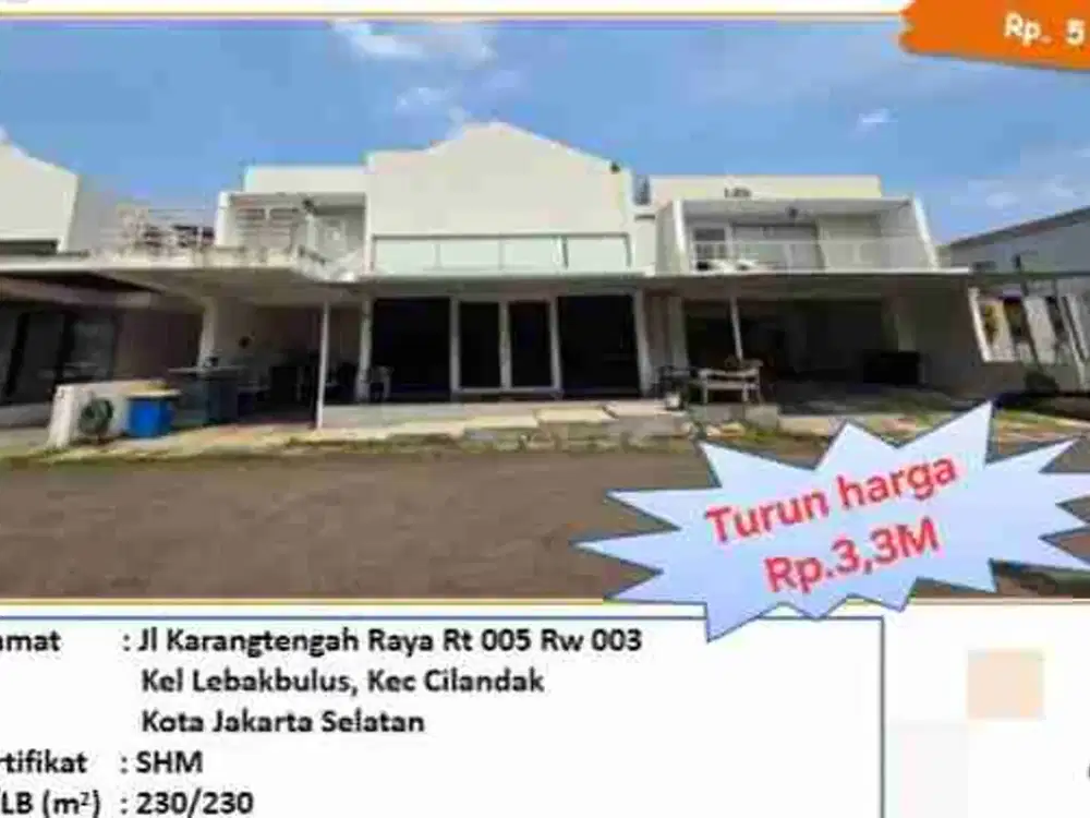 Juar Murah Rumah Mewah di Jakarta selatan