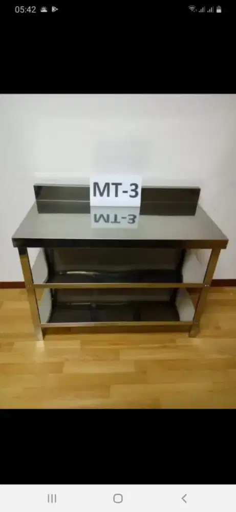 MEJA DAPUR STAINLESS