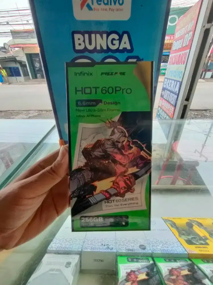 INFINIX HOT 60 PRO NFC RAM 8GB+8GB/256GB ORIGINAL GARANSI RESMI