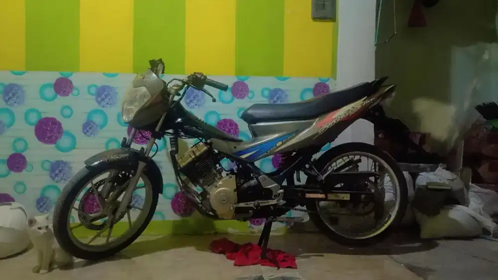 Dijual satria 2012 ss lengkap pajak mati 1x plat hidup mesin halus