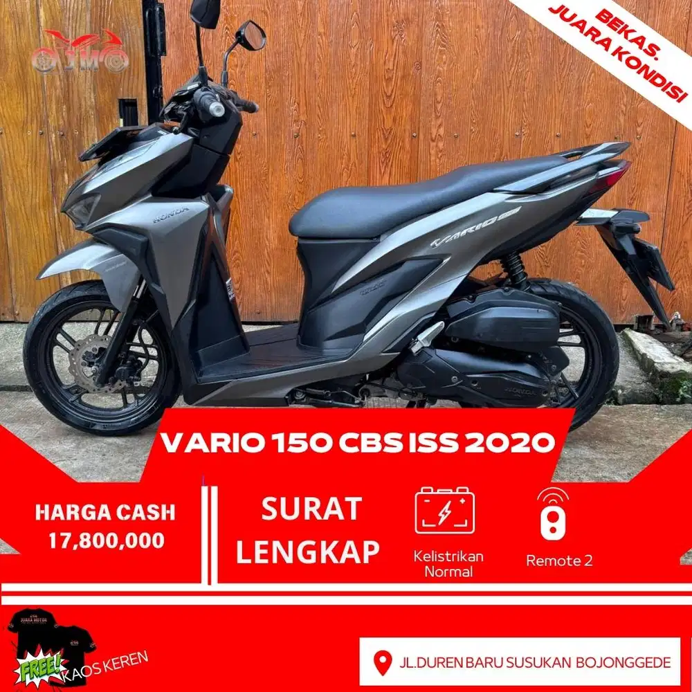 VARIO 150 KEYLESS PAJAK AKTIF SURAT LENGKAP SIAP PAKE