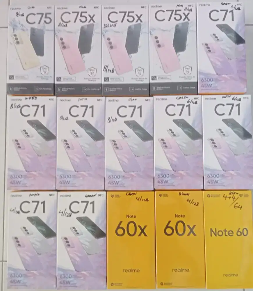 REALME C71 RAM 8+8GB/128GB ORIGINAL GARANSI RESMI