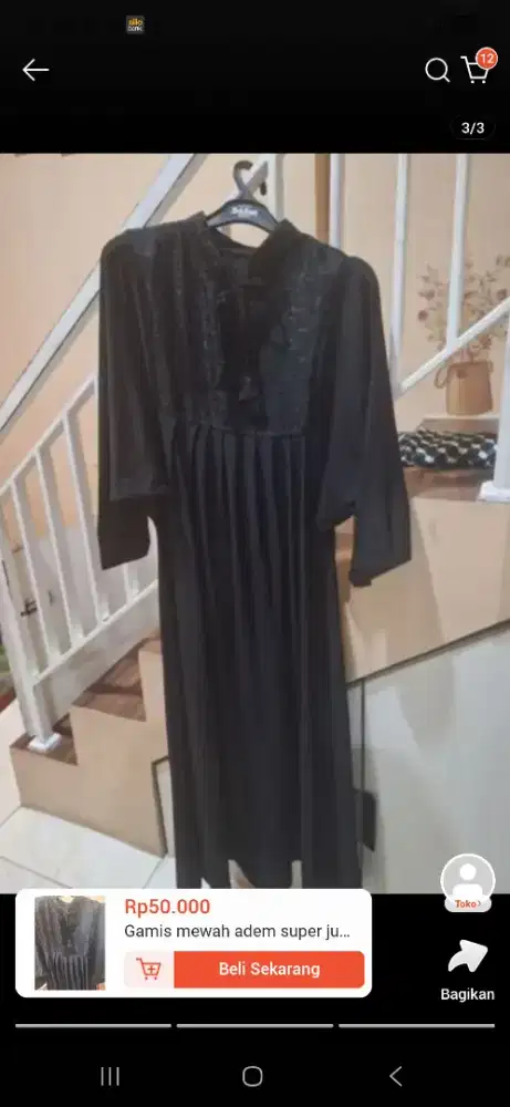 Mewah gamis super jumbo adem