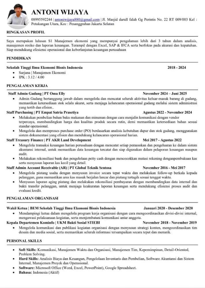 Mencari lowongan kerja