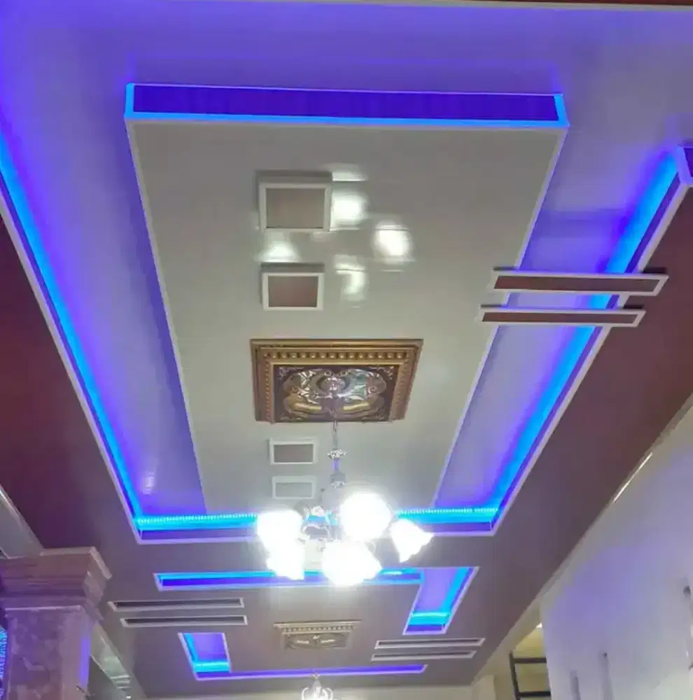 Plafon PVC dan gipsum