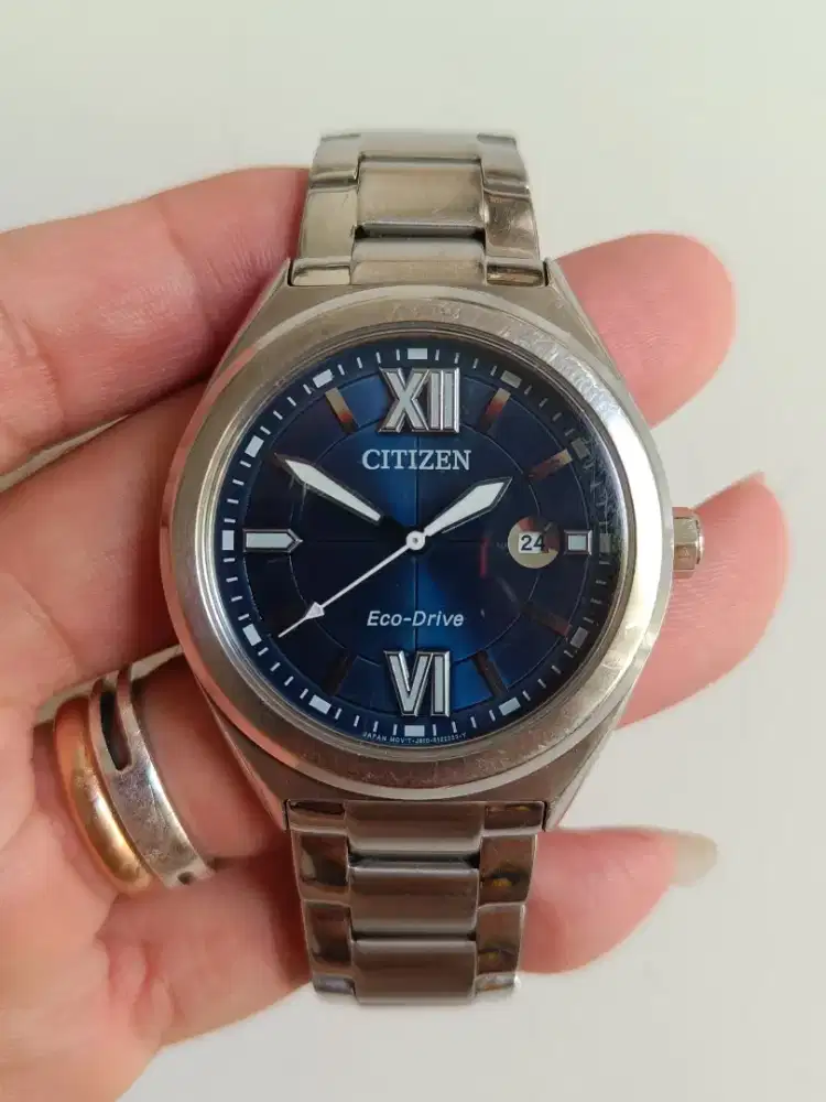 Citizen ecodrive FE6000 53L original bekas bagus normal semua