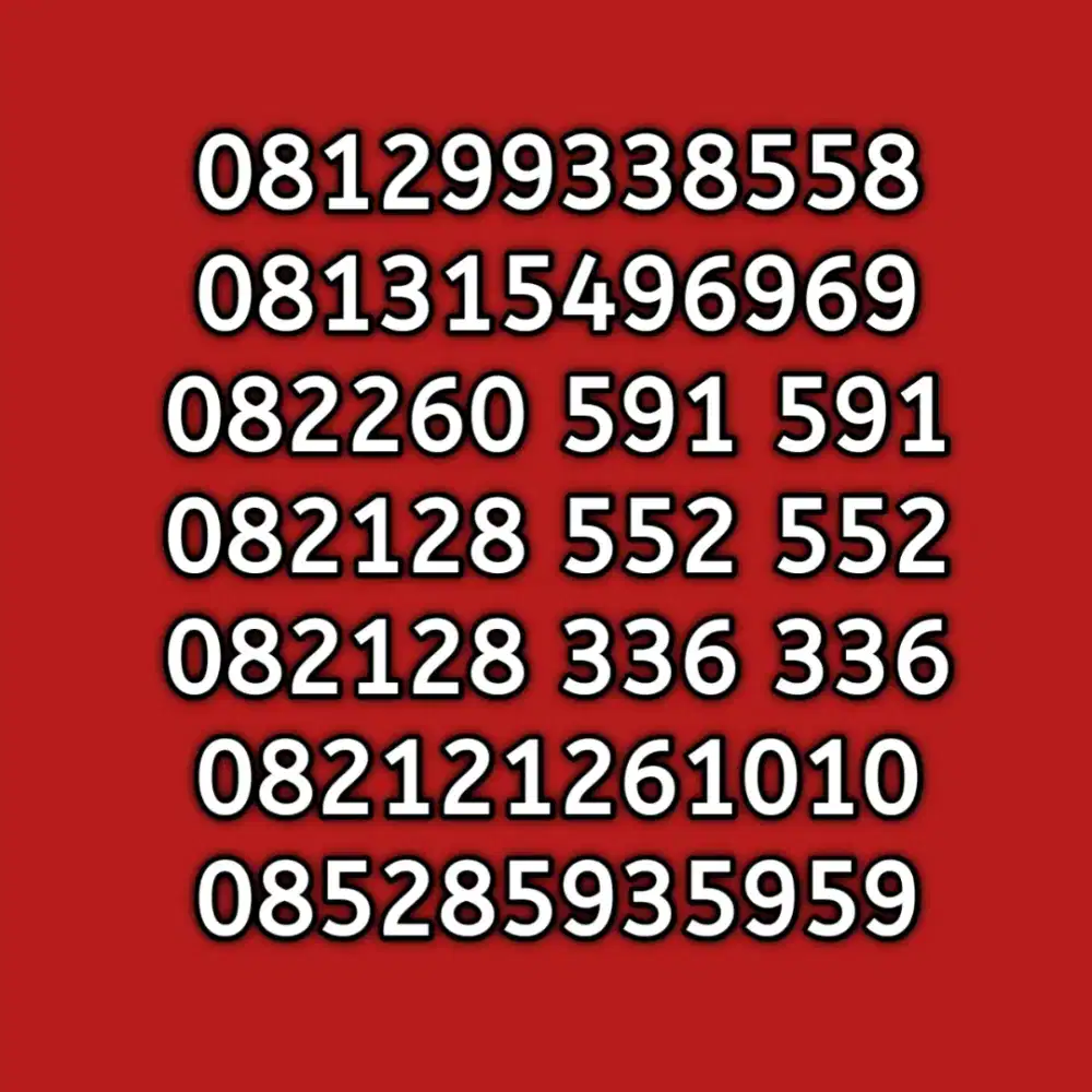 nomor cantik telkomsel simpati as