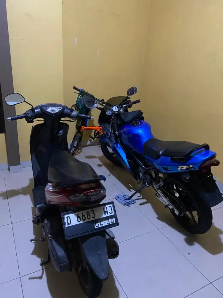 ninja rr old 2009 / mio 2007