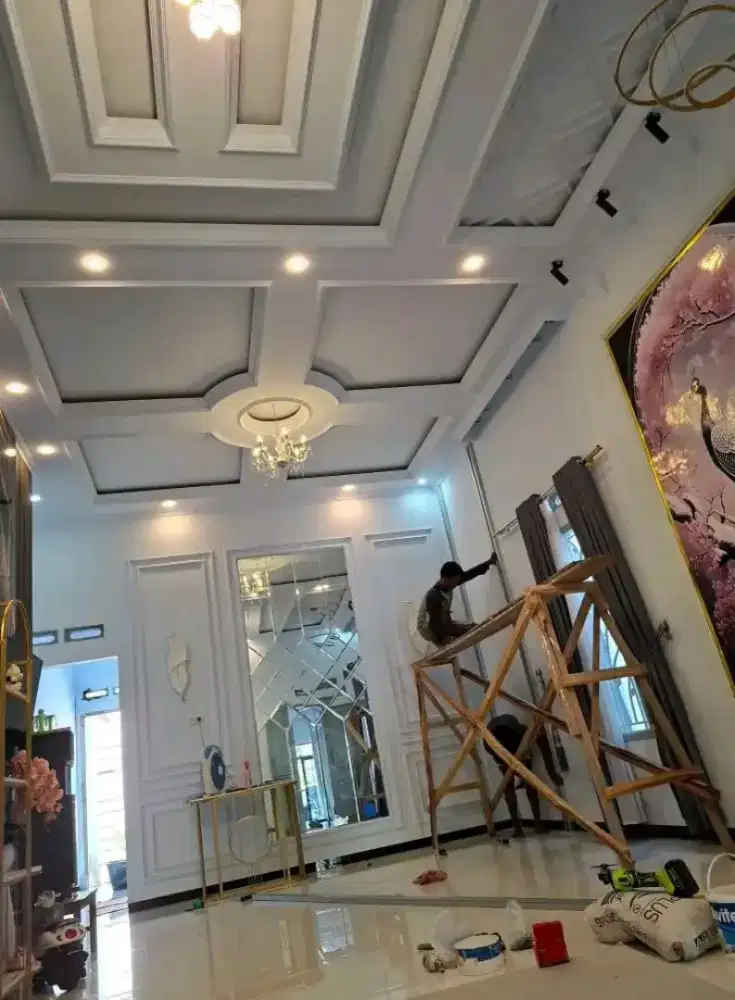 Spesialis plafon, wall molding, skat partisi, baja ringan dan cat